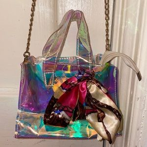 Chrome purse